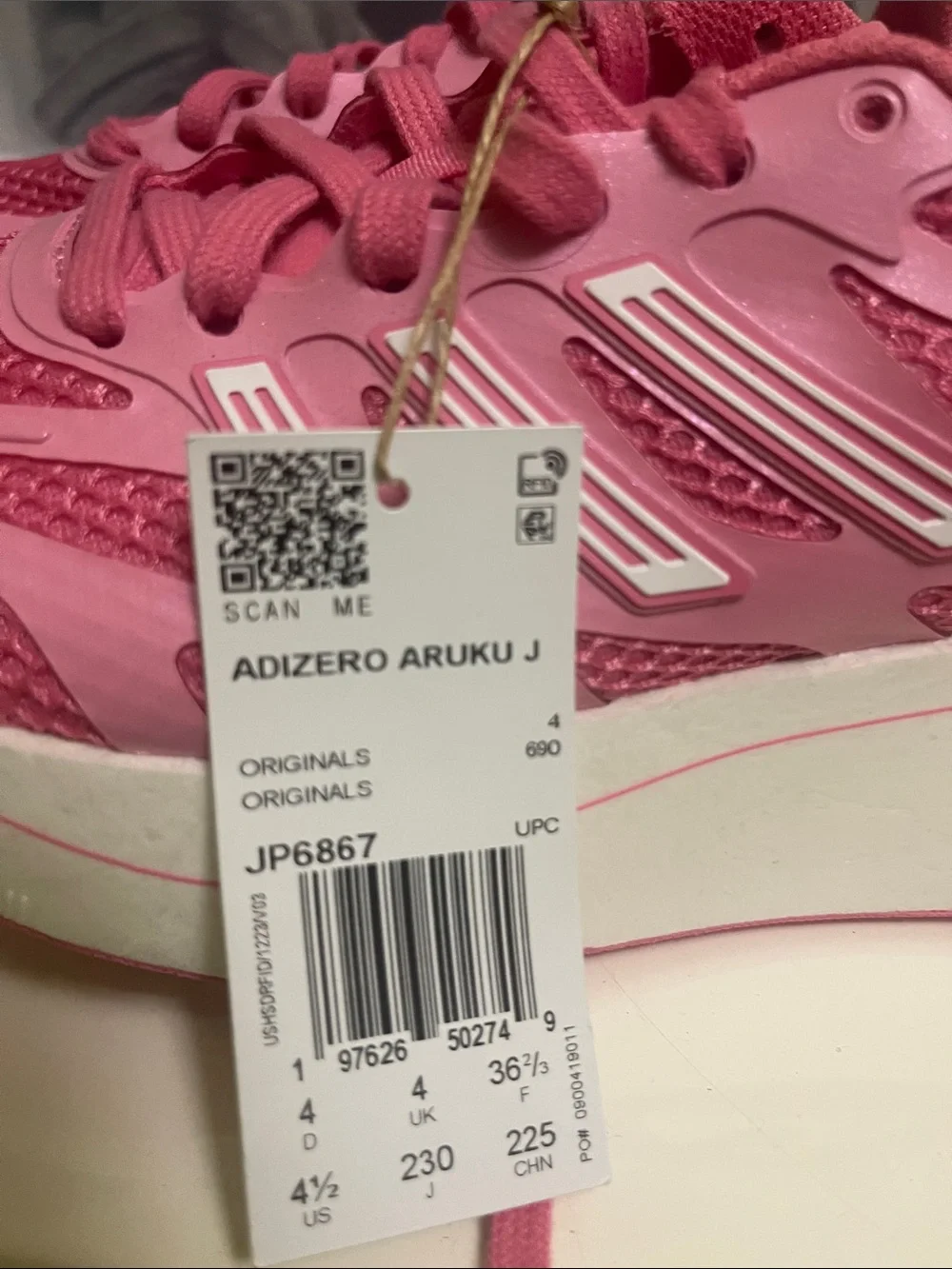 adidas Pink Women's Athletic Running Shoes